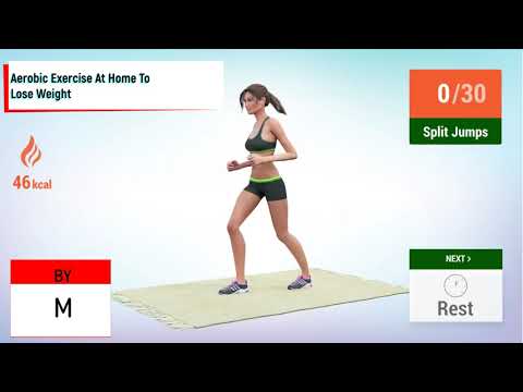 Aerobic Exercise At Home To Lose Weight/აერობული ვარჯიში სახლში წონის დასაკლებად